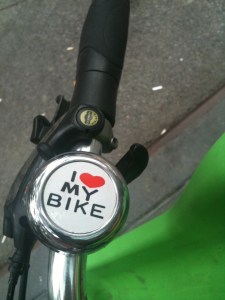 I heart my bike bike bell